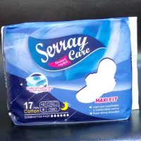 SERRAY CARE 17 PADS COTTON