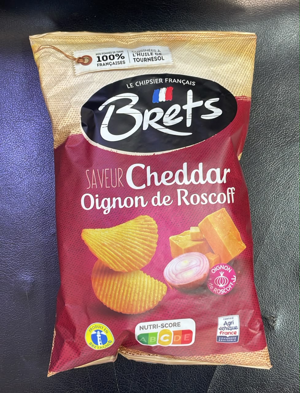 BRETS CHEDDAR OIGNON DE ROSCOFF 125G