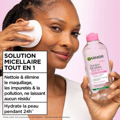 Micellar Cleansing Water All-in-1 – Eau micellaire démaquillante et nettoyante – Image 2